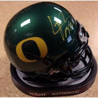 LaMichael James Autographed Oregon Ducks Schutt Mini Helmet PSA/DNA 