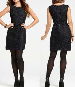 Ann Taylor Embroidered Lace Sheath Dress 0, 4, 2, 6, 8  