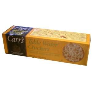 Carrs Water Crackers, Garlic Herb: Grocery & Gourmet Food