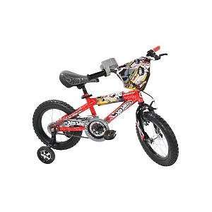 Hot Wheels 14 inch Boys Bicycle:  Sports & Outdoors