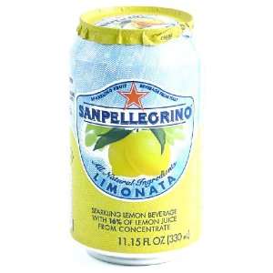 San Pellegrino Limonata Sparking Beverage   24/11.5 oz cans  