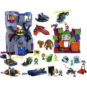  Imaginext Batman and Robin Defend Gotham City Mega 