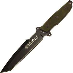  Smith & Wesson CKSURG Homeland Security Tanto Knife, Green 