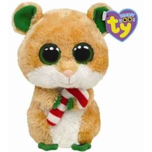  Ty Beanie Boos Candy Cane   Hamster: Toys & Games
