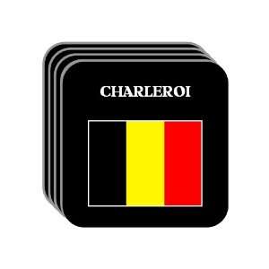  Belgium   CHARLEROI Set of 4 Mini Mousepad Coasters 