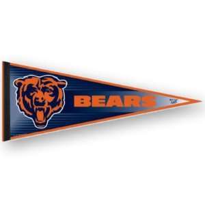  Chicago Bears Official Logo Full Size Felt Pennant: Sports 