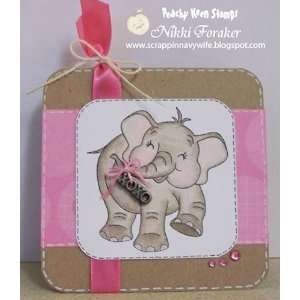   Clear Stamp Assortment Happy Go Lucky Elephant Arts, Crafts & Sewing
