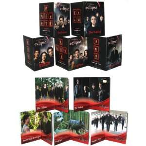  Twilight Eclipse 5 Card Fold Out Booklet Set: Everything 