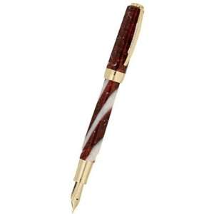  Visconti Opera Elements Fountain Pen Red Fire: Office 