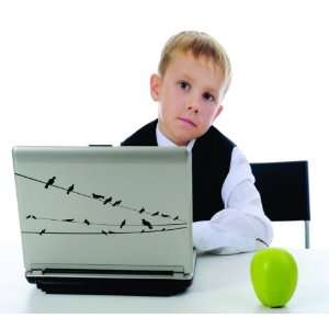  Removable Wall Decals  Birds Laptop: Home Improvement