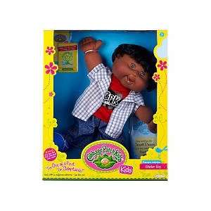  Cabbage Patch Kids African American Boy   Black Hair: Toys 