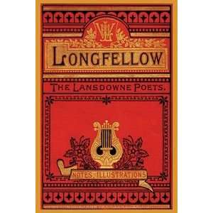  Longfellow; The Lansdowne Poets   12x18 Framed Print in 