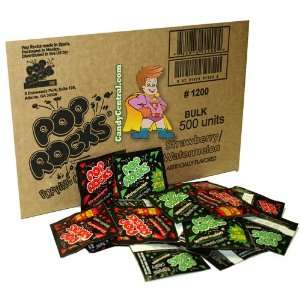 Pop Rocks Bulk (500 Ct):  Grocery & Gourmet Food