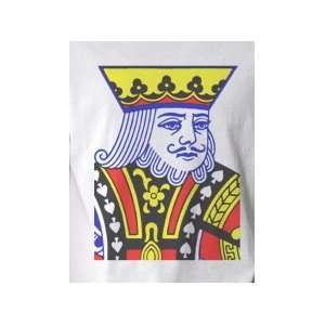  King Playing Card Poker Pop Art Graphic T shirt (Mens 
