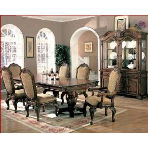  Coaster Brown Cherry Dining Room Set CO 100131s: Home 