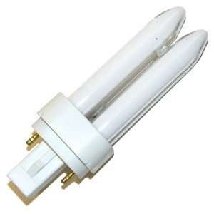 watt T4 2 Pin (G23 2) Base 4,100K Dulux D Compact Fluorescent TCP 