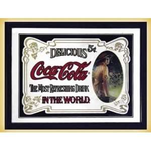  Coca Cola   Bar Mirror (Most Refreshing Drink In The World 
