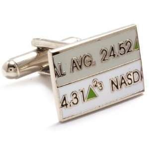  Stock Market Ticker Financial Cufflinks Cuff Links 