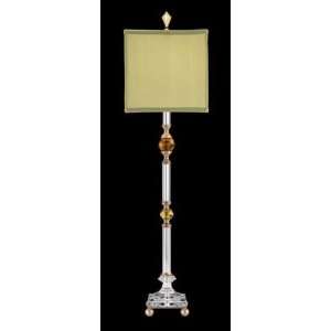  Schonbek 10289 48 Diamante 1 Light Table Lamp in Antique 