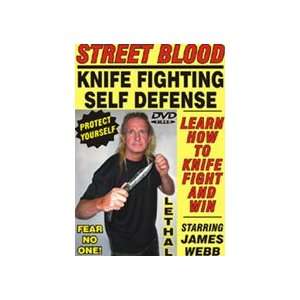  Street Blood Knife Fighting DVD with James Webb 