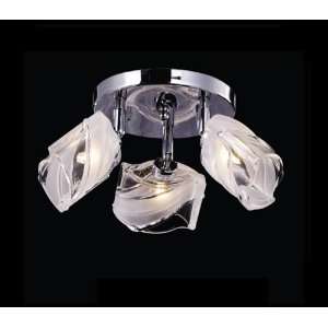   or Gold Flush Mount with Frosted Glass SKU# 11200: Home Improvement