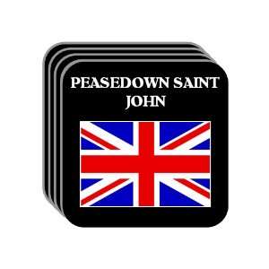 UK, England   PEASEDOWN SAINT JOHN Set of 4 Mini Mousepad Coasters