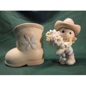   Boots I Love You 2 Piece Set Precious Moments 120121: Home & Kitchen