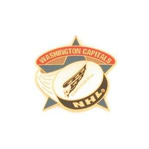  Hockey Pin   Washington Capitals Slapshot Star Pin: Sports 