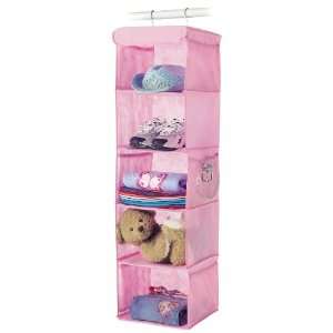  Whitmor 6636 1234 PINK Hanging Accessory Shelf, Pink