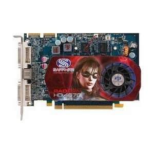  HD4670 Pcie 1GB DDR3 VGA Dvi i HDmi 128BIT Electronics