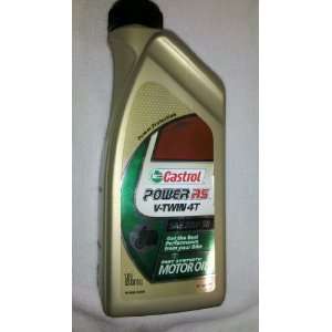  CASTROL OIL POWER RS V TWIN 20W50 1LTR 12892 Automotive