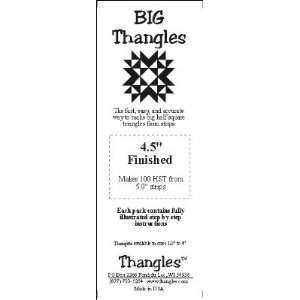  NT826 Big Thangles 4.5 Inch Finished Squares: Arts, Crafts 