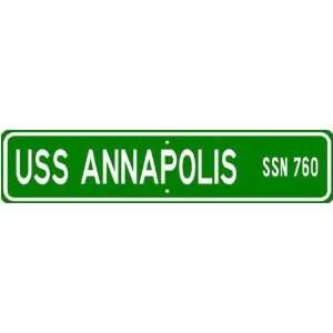  USS ANNAPOLIS AGMR 1 Street Sign   Navy Gift Ship Sailo 