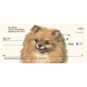  Pomeranian Dog Personal Checks: Office Products