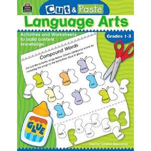  Cut and Paste Language Arts Toys & Games