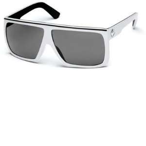   Fame Series Sunglasses , Color: White/Black 720 1497: Automotive