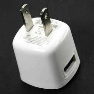 Aftermarket Product] US White USB Battery Charger For BlackBerry 9800 