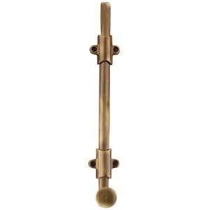   Chrome   12 Solid Brass Surface Bolt with Strikes: Home Improvement