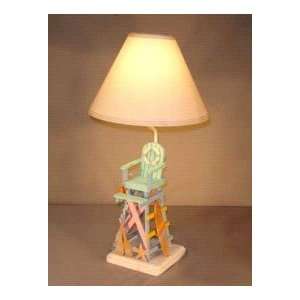   Edwards Designs BEACH COLOR LIFE GUARD LAMP 1619