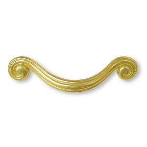  French Drapery Pull   Satin Brass   5 HRT 1725