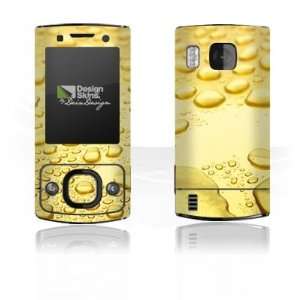 Design Skins for Nokia 6700 Slide   Golden Drops Design 