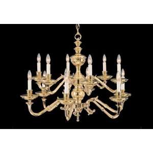  Nulco Lighting Chandeliers 1852 01 Weathered Brass Federal 