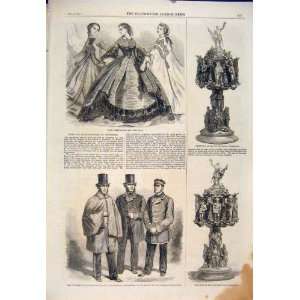   Paris Fashion Vincennes Prize Mail Guards Uniform 1860: Home & Kitchen