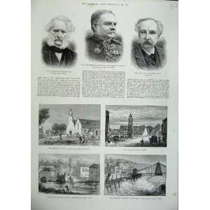  1886 Machperson Godwin Wales Llanarmon Church Railway 