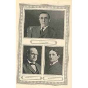 1913 President Woodrow Wilson Cabinet Bryan McAdoo