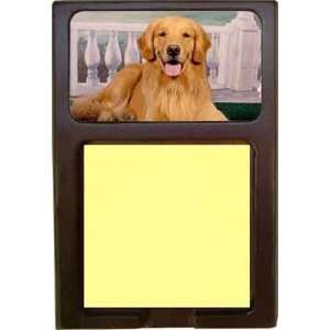  Golden Retriever Sticky Note Holder: Office Products