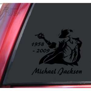  Michael Jackson 1958   2009 Vinyl Decal Sticker   Black 