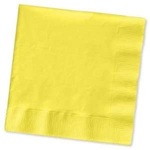  3 Ply Dinner Napkins, Yellow: Kitchen & Dining