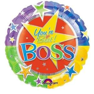    Boss Day Balloons  18 Bosss Day Youre The Best Toys & Games