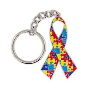  Autism Awareness Ribbon Key Chain: Everything Else